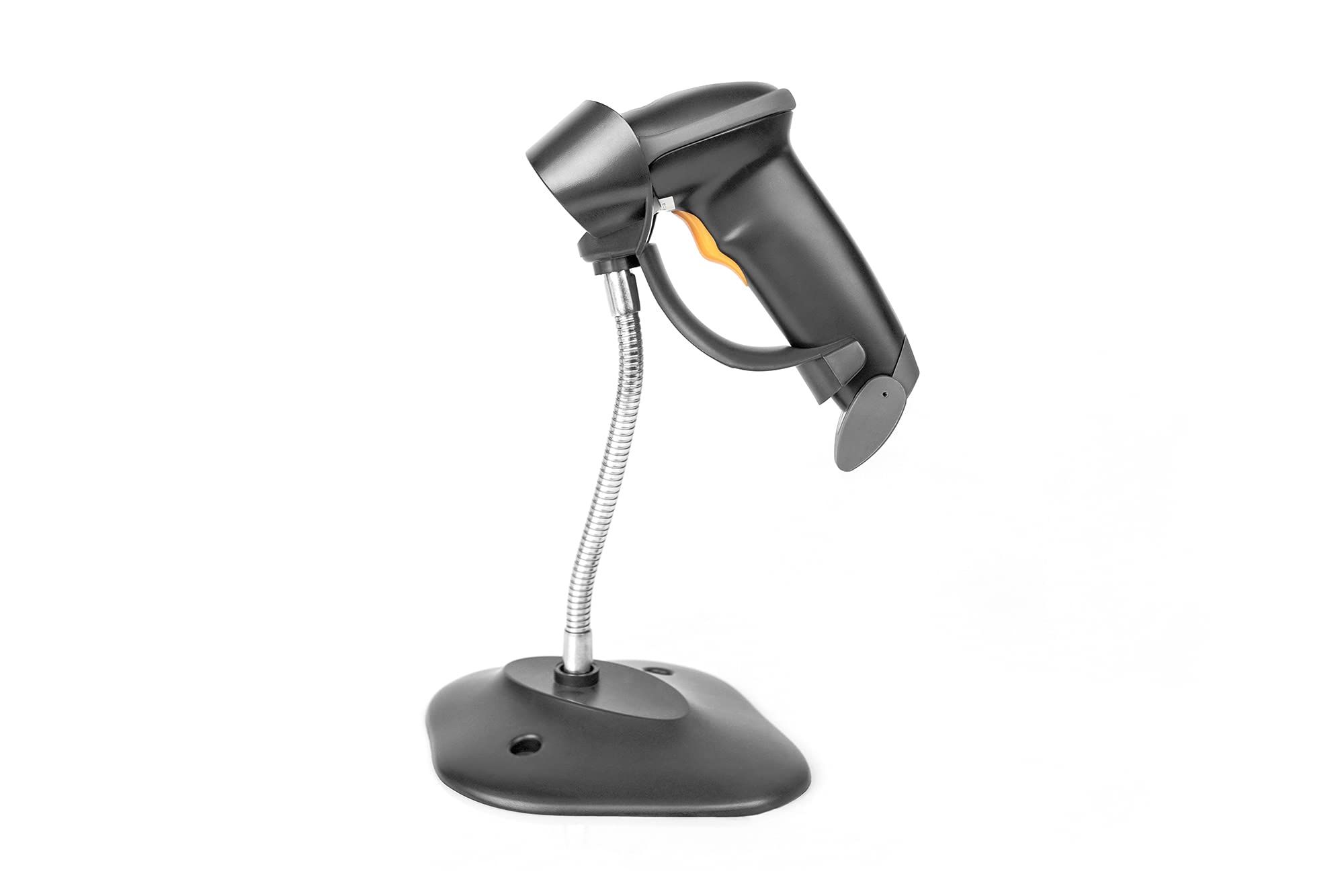 DIGITUS Scanner di codici a barre 2D con Bluetooth - IP54 - Batteria da 2000 mAh - Portata: 12 m - Tempo di funzionamento: 18h - Larghezza di scansione: 10 cm - Per codici a barre e QR - Nero/Grigio