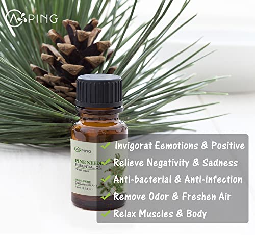 Aceite Esencial de Agujas de Pino 100% Puro Orgánico 0.33oz miniatura 3