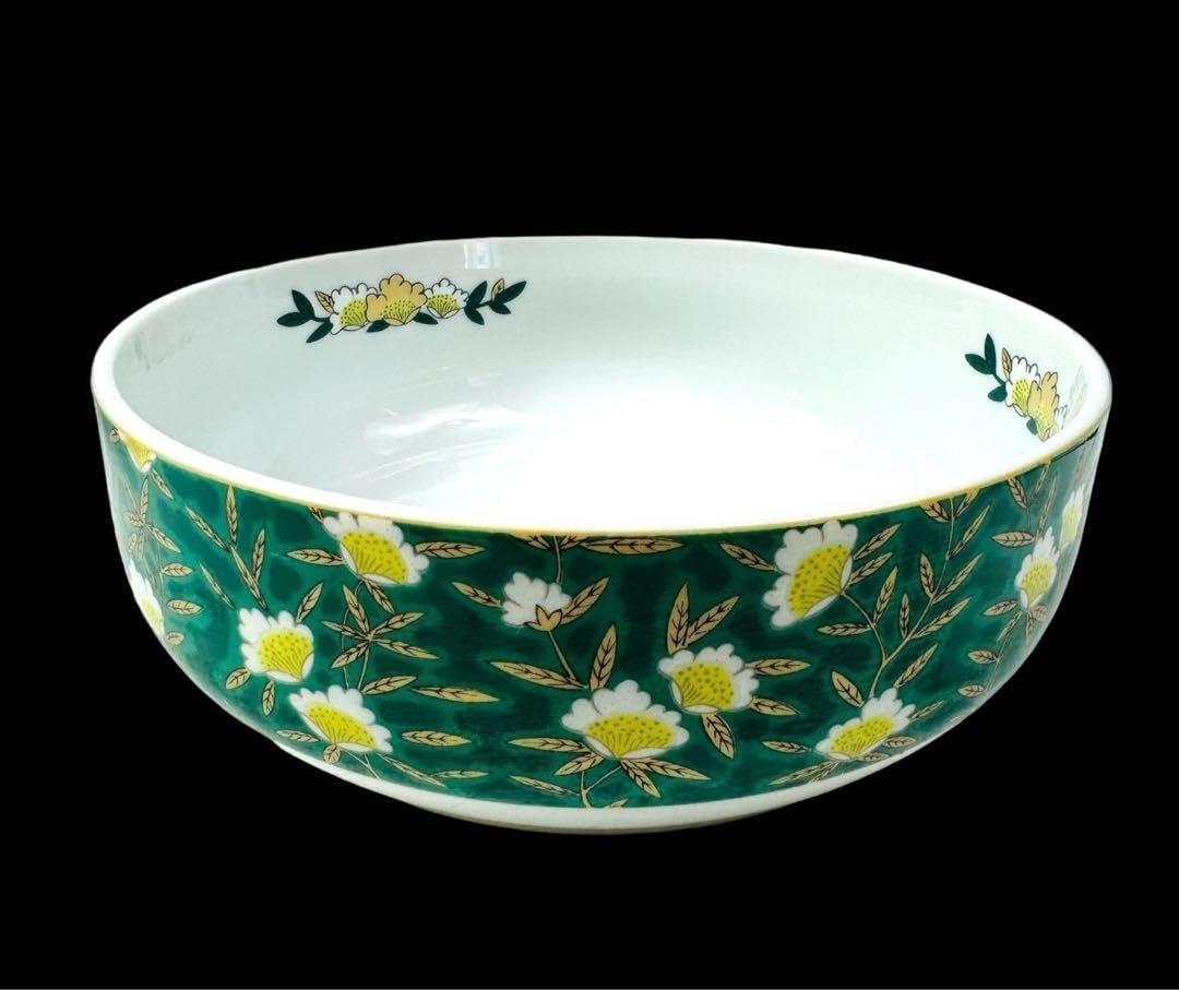 Amazon.co.jp: 美濃焼 吾山窯 色絵 絵変わり 柄違い 三つ組 盛鉢 中鉢