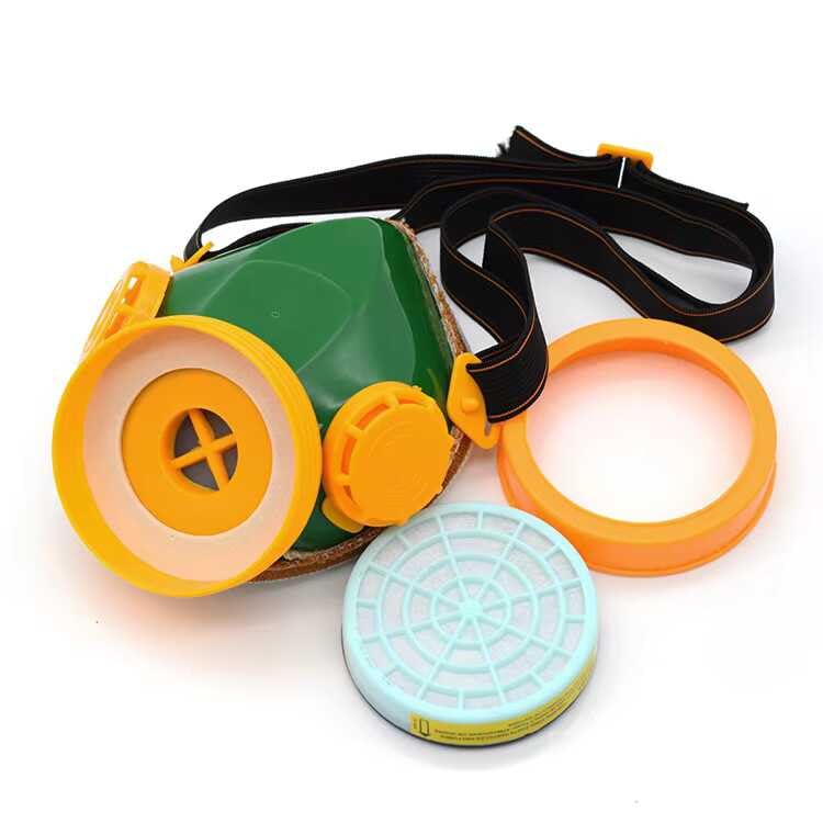 SHIVEXIM Filter Face Gas Mask Particulate Respirator Reusable Half Face Gas Mask Chemical Respirator-image-35