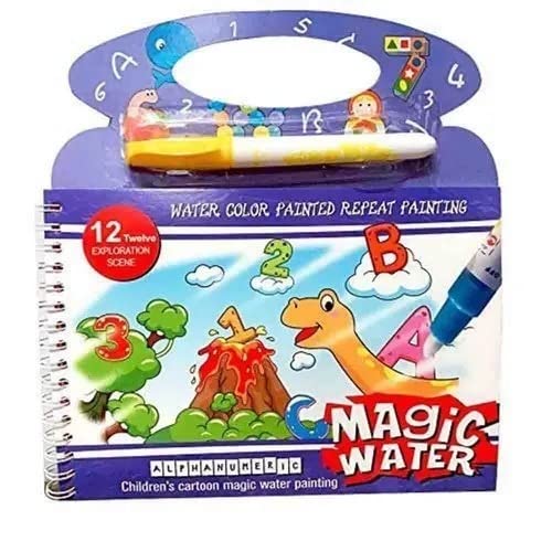 Velocious® Magic Water Book for Kids, Reusable Water Reveal Activity Books - No Mess, All Fun, (Assorted Color) (B0B6D49CTZ) Amazon Price History, Amazon Price Tracker