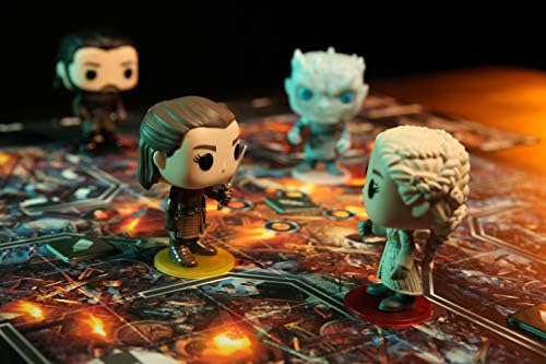 Funkoverse: Games Of Thrones (4 Pack Exclusive Funko POP! Figures) Light Strategy Board Game For Children And Adults (Ages 10+) Ideal for 2 - 4 Players - Funko 46060