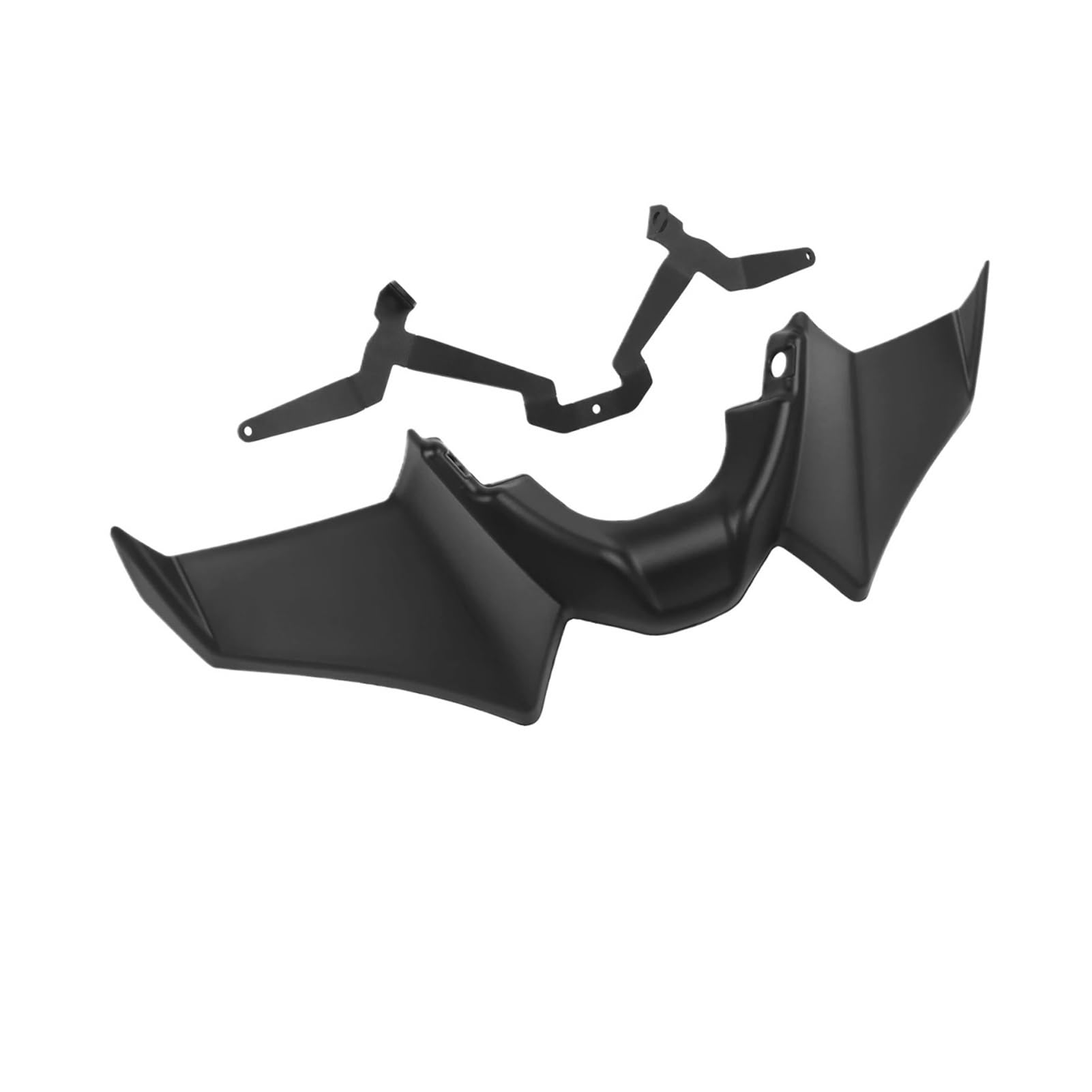 Aileron avant aérodynamique Yamaha MT07 stabilité moto noir