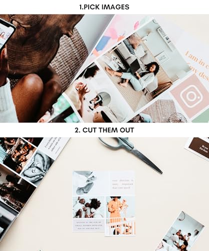image for Lamare Vision Board Book for Black Women – 1000+ Vision Board Suppli