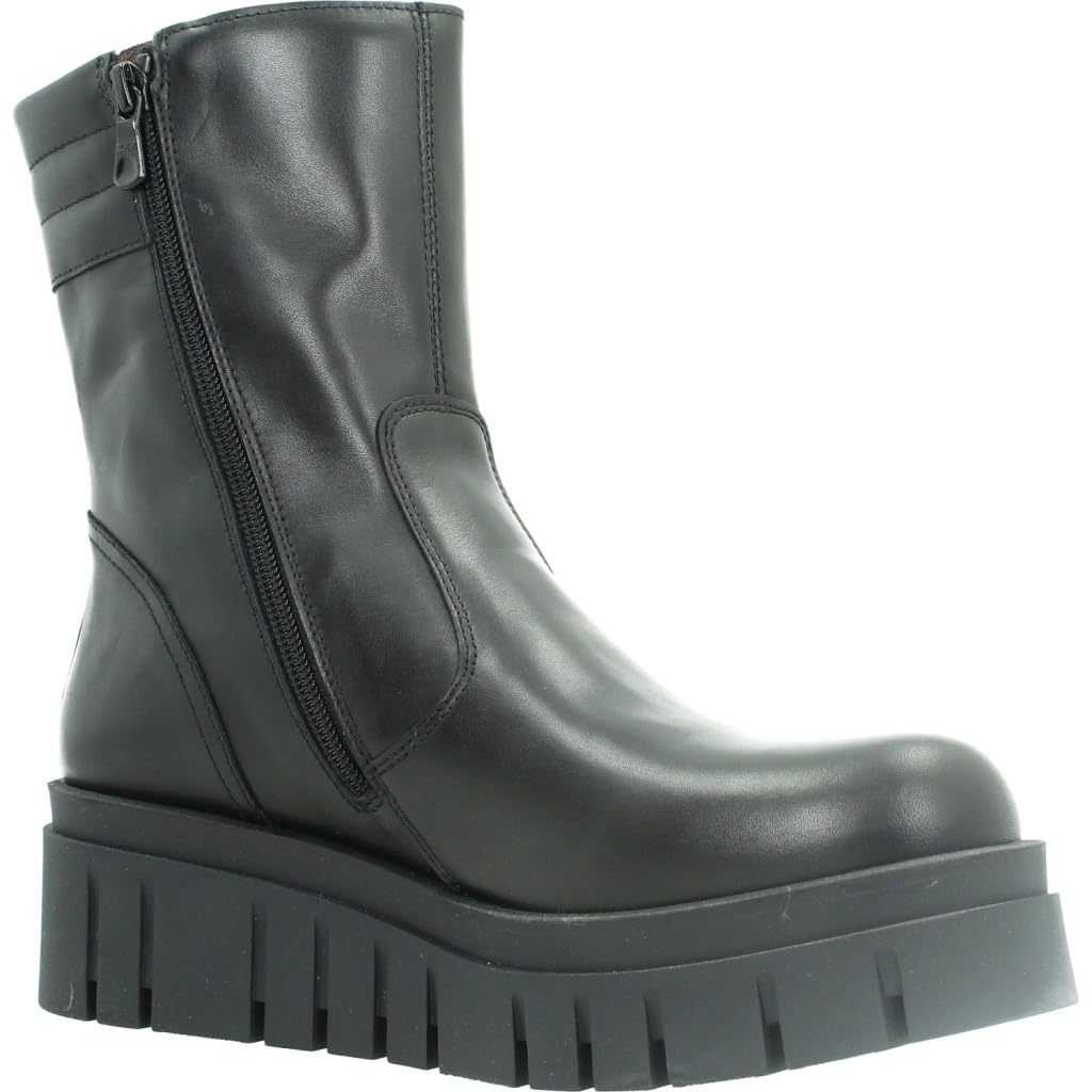 Nero Giardini I514913D stivaletti chelsea boot in pelle nero