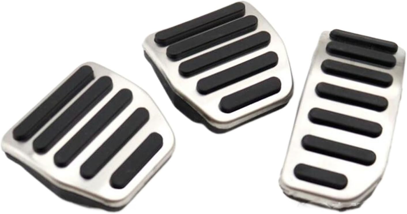 Auto Parts Car Styling Stainless Steel NO Drill Fuel Accelerator Brake Pedal Fit For Volvo S60 S60L S80 S80L V60 XC60 XC70 V70 Car Accessories Cost performance(AT)