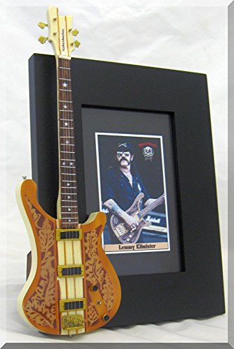 LEMMY KILMISTER Cadre de guitare miniature - Les Beatles, Paul McCartney, John Lennon, RIngo Starr, George Harrison LEMMY KILMISTER Cadre de guitare miniature – Image 3