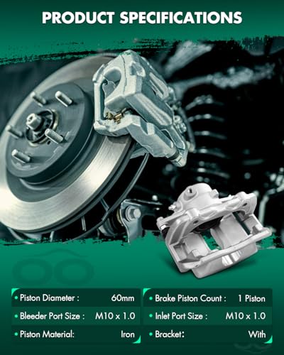 Image of SCITOO - Front Right Disc Brake Caliper Assembly For Mercedes-Benz