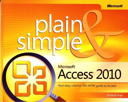 Buy Microsoft Access 2010 Plain & Simple — BookShops.in