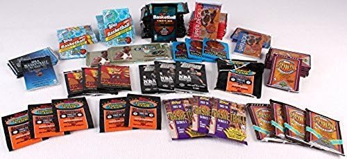 300+ Unopened Basketball Cards Collection in Factory Sealed Packs Featuring Vintage NBA and Some College Basketball Cards From the Late 80's and