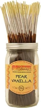 1 X Pear Vanilla - 100 Wildberry Incense Sticks