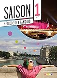 Saison 1 niveau 1 - methode Livre + CD audio + DVD (French Edition)