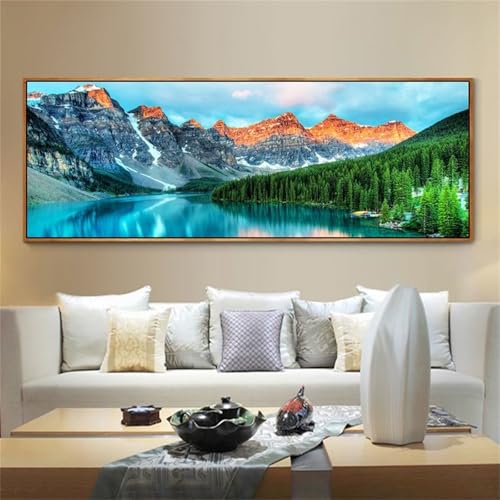 Broderie Diamant Grand Format XXL - Occupez vos Enfants et Décorez votre Intérieur 90x220cm