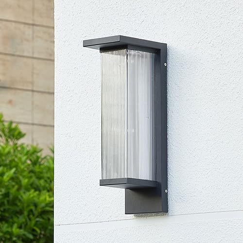 Applique murale extérieur longue pour illuminer chaleureusement votre porte et vos soirées
