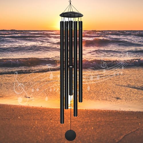 Large Wind Chimes for Outside Deep Tone, 65" Deep Tone Wind Chimes for Outside Porch Garden Patio Balcony Memorial Room Decor, Memorial Sympathy Gift for Loss of Loved One