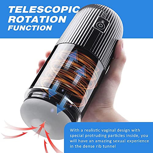 Rotacion de Vibracion For Hombres copa de Avion Electrico Automatico, Masťurbaťíòn Automatico Mascụl
