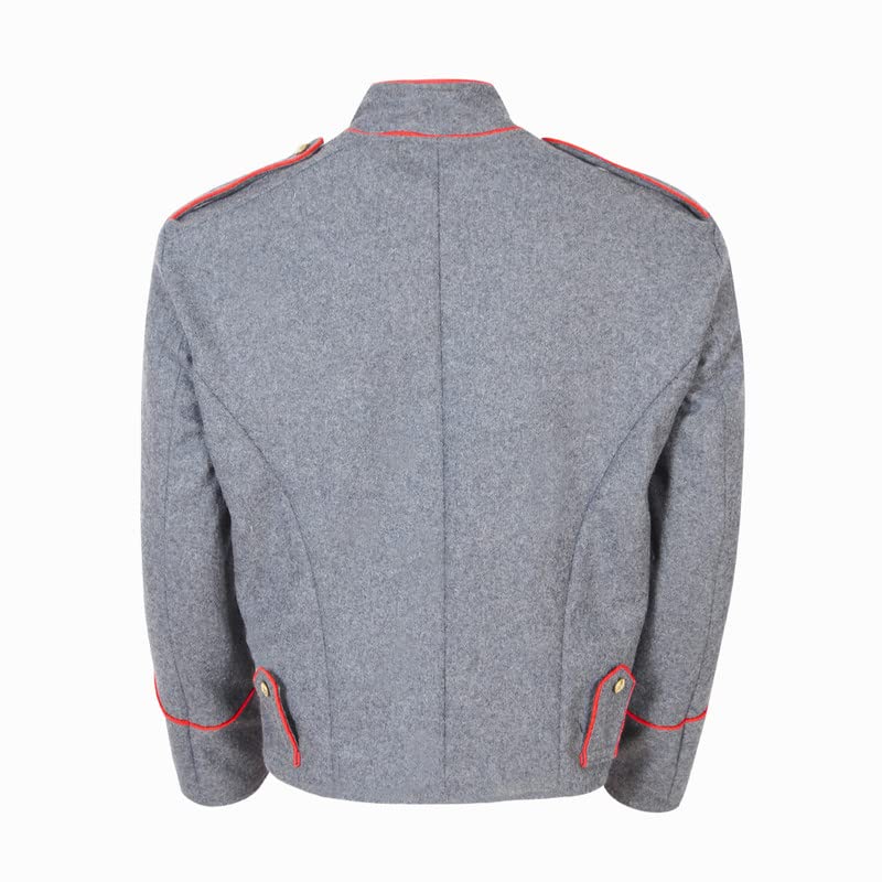 Men's Grey Civil War Shell Jacket Virginia & Richmond Depot Grey3