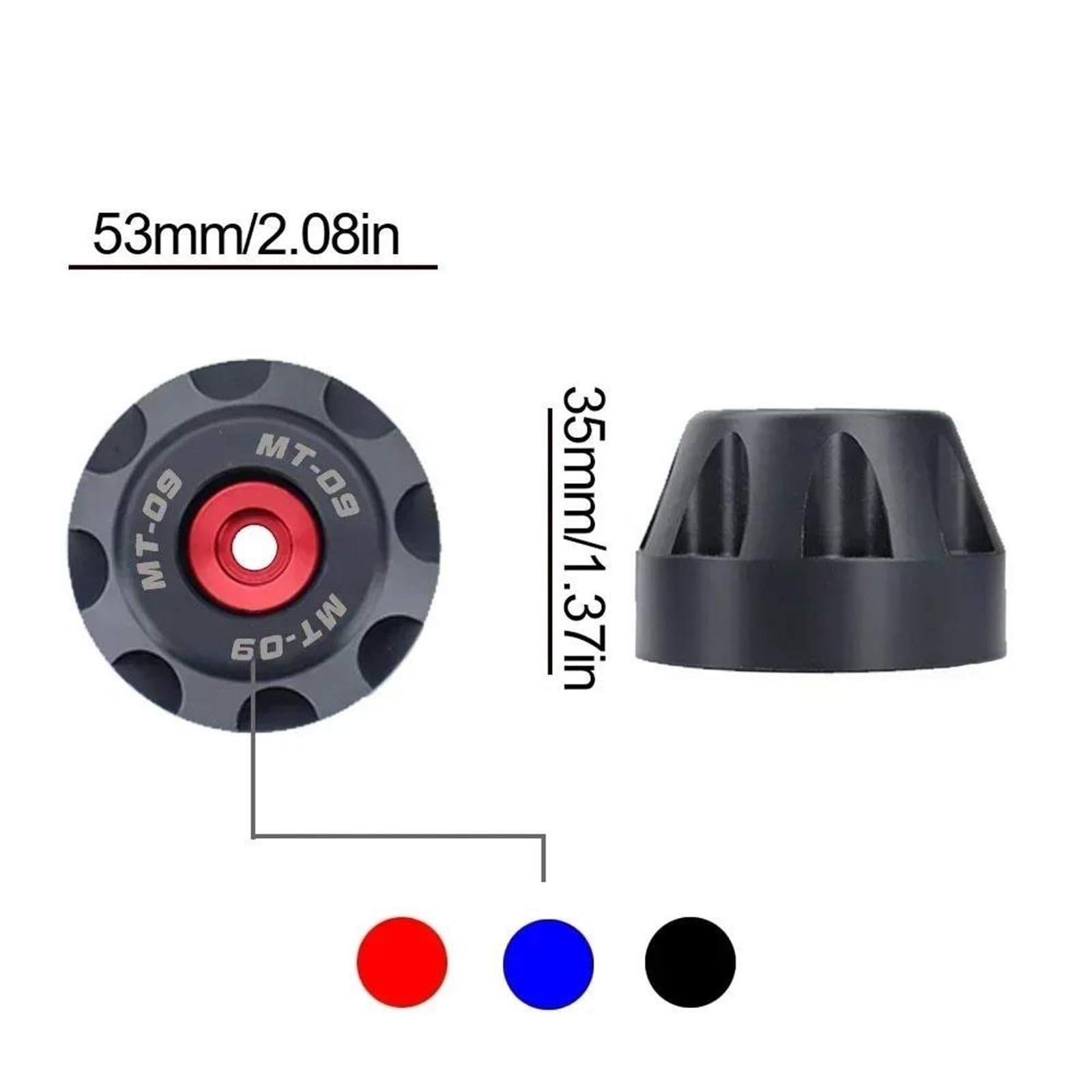 Protector De Eje Rueda Horquilla Delantera Y Trasera para Motocicleta para Yamaha MT-09/SP FZ-09/SP MT09 FZ09 MT FZ 09 (2014-2025) Protectores Eje Rueda DelanteroTrasero Motocicleta