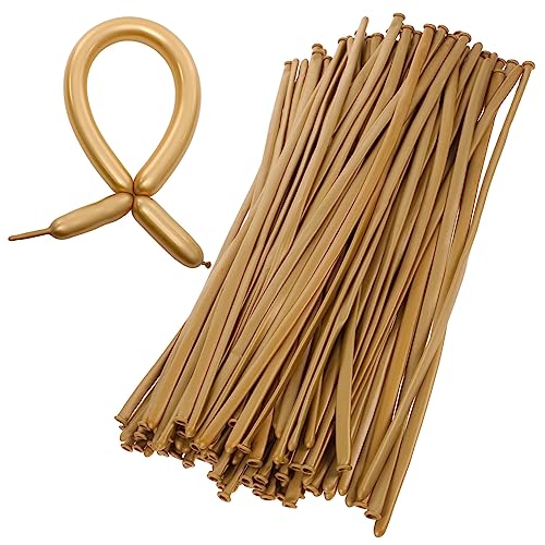 MAGICLULU 100pezzi Palloncini Modellabili in Lattice Palloncini Lunghi Per Feste Matrimonio Decorazioni Lunghi Per Compleanni Lauree Shower e Festival