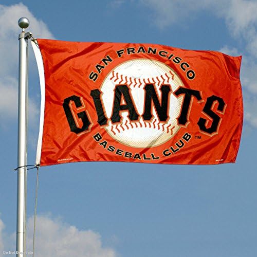 San Francisco Giants Orange Flag and Banner