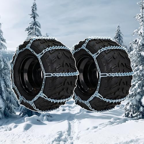 for ATV Tire Snow Traction Tire Chains for UTV Vehicle ...