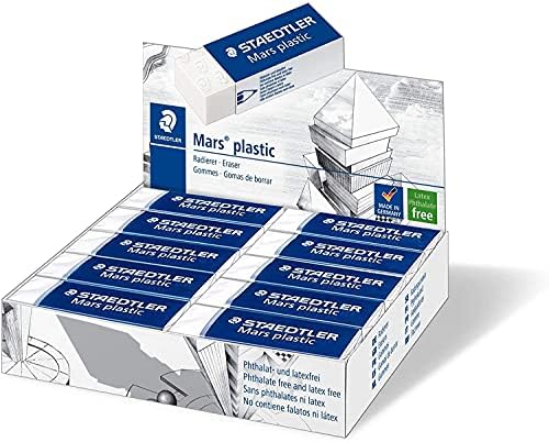 STAEDTLER Mars plastic 526 50 Radiergummi – 20er Set