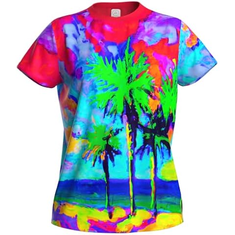 aofmoka Ultraviolet Handmade Neon T-Shirt Cover