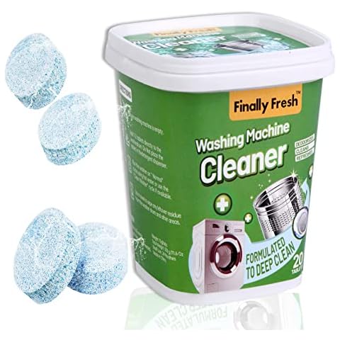 Finally Fresh Washing Machine Cleaner Tablets Cover