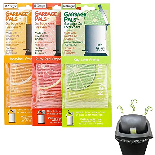 3 Trash Can Fresheners Siege Garbage Pals Long Lasting Home Fresh Scent Aroma