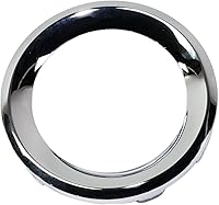 Vista 7 de For Jeep Renegade 2019 2020 2021 Fog Light Trim Driver and Passenger Side Pair Chrome Round ABS Plastic Replacement For CH1038208