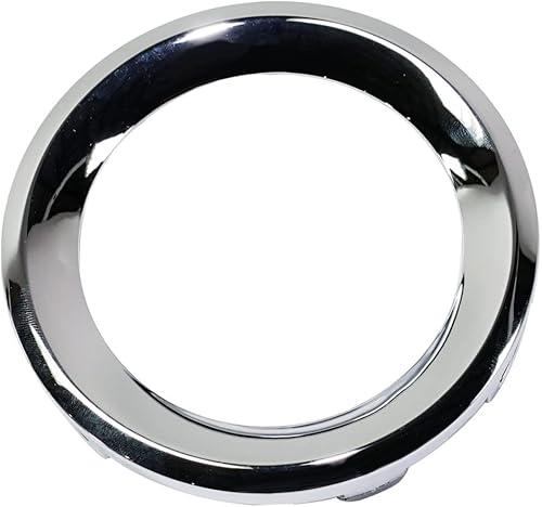 Miniatura 7 de For Jeep Renegade 2019 2020 2021 Fog Light Trim Driver and Passenger Side Pair Chrome Round ABS Plastic Replacement For CH1038208