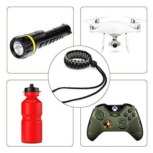 MoKo DSLR/DSLM Handschlaufe Kamera, Nylon Paracord Kamera-Handschlaufe Wrist Strap Kordel Kameragurt Handstrap für Nikonöse Nikon Sony Fuji Gopro Wii Switch Canon – Bild 8