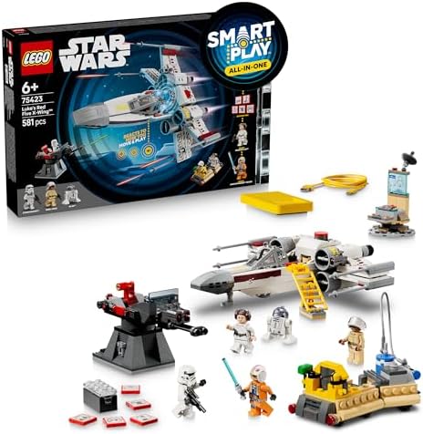 LEGO Star Wars 75423 Smart Play : Le X-Wing Red Five de Luke - Jo...