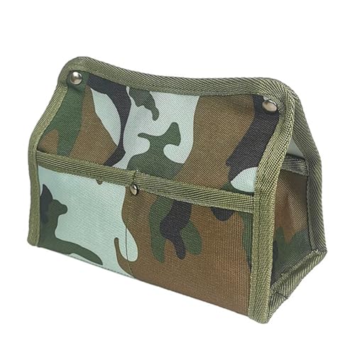 ZYMIADOU Bolsa húmeda de lona para senderismo, camping, uso diario, caja de papel, bolsa de pañuelos para el hogar, coche, contenedor húmedo