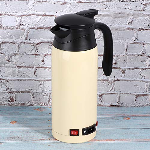 Tetera eléctrica para auto 12V/24V 800ml beige miniatura 6