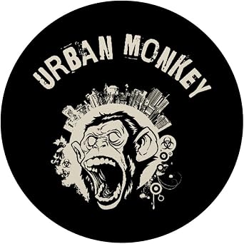 Beware The Urban Wild Monkey, Monkeys Are Loud PopSockets Swappable PopGrip