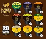 20-count - Marley Coffee Single-serve Variety Pack for Keurig® K-cup® Brewers