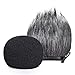 YOUSHARES Zoom H1n Recorder Foam & Furry Indoor/Outdoor Windscreen Muff, Pop Filter/Wind Cover Shield Fits Zoom H1n & H1 Handy Portable Digital Recorder