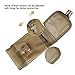 Huijukon Tactical Phone Belt Holster Molle Smartphone Pouch for iPhone 11 Pro iPhone 7/8 iPhone 7/8 Plus, Galaxy Note 8 / S7 / S8 Edge, Moto X with Slim Case (Khaki)