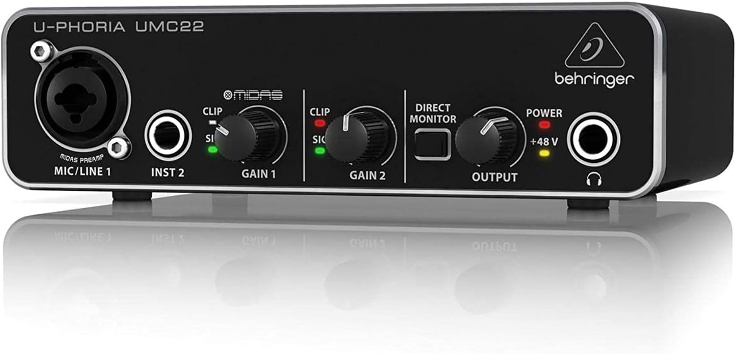 UPhoria UMC22 USB Audio Interface