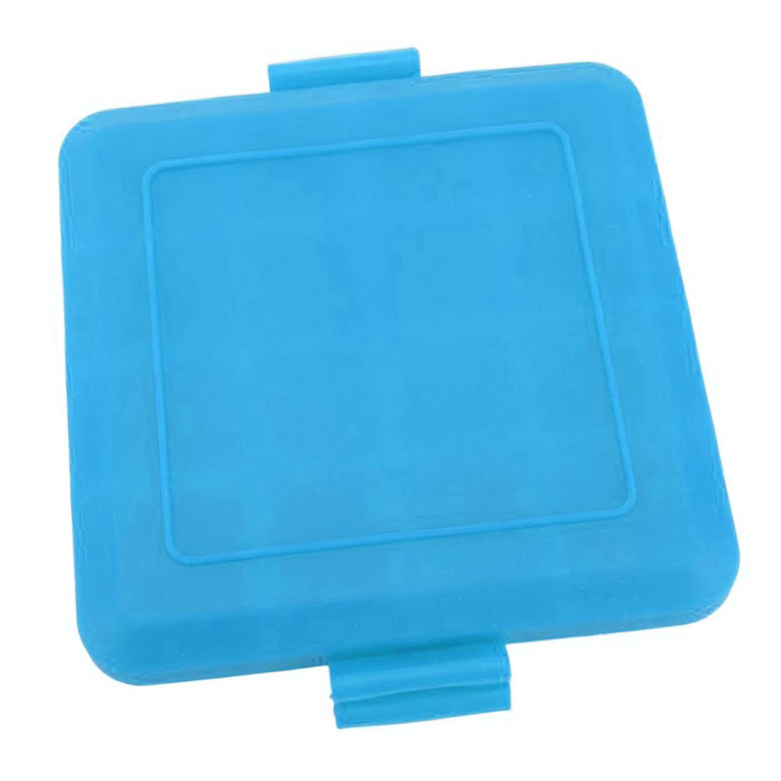 Luocute Sandwichera Tostada Para Microondas, Placas Antiadherentes Para Una Cocción Más Rápida Y Uniforme Con Banda De Silicona Ajustable, Apto Para Lavavajillas Inalámbrico Para (BLUE)