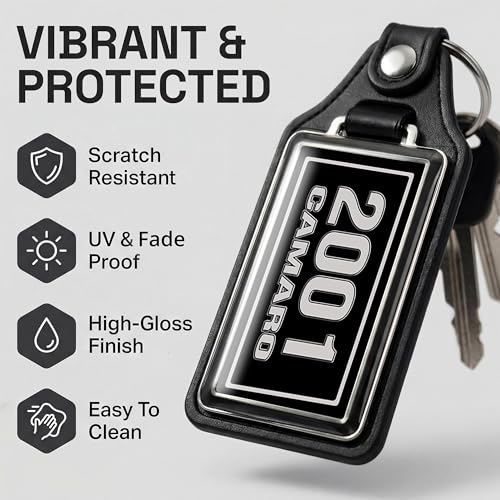 Image of Brotherhood Car Key Chain for Camaro - Classic Models Keychain for Men and Women Gift Key Ring - -