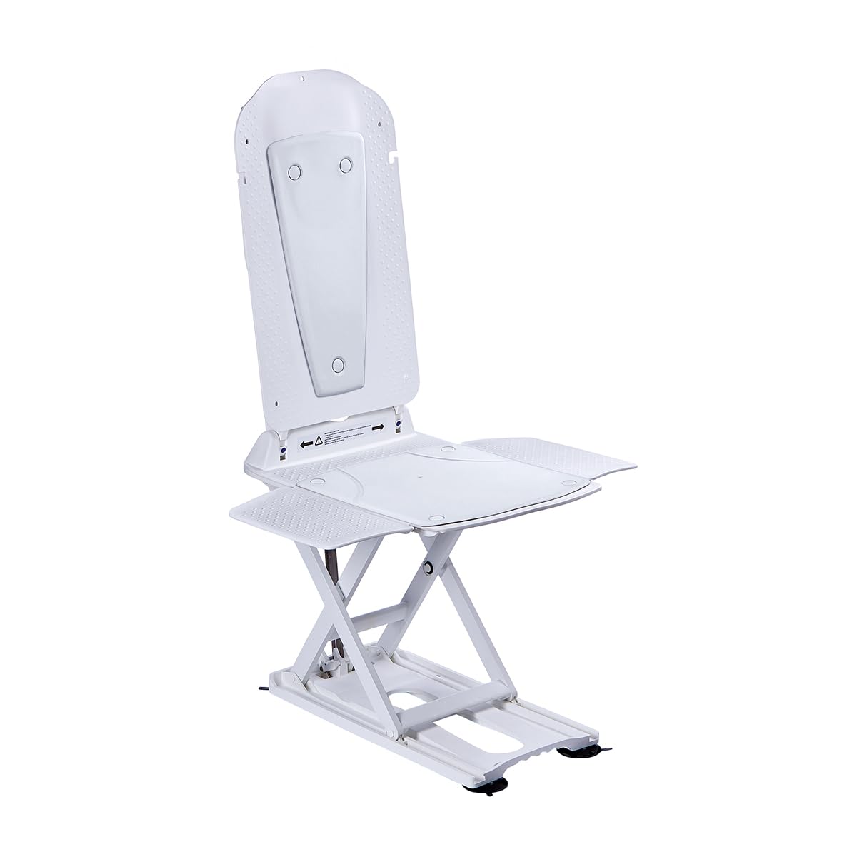 Kanjo Eco Lightweight Reclining Bathlift with White Covers – 140kg Weight Limit – Bath Chair for Elderly or Disabled – Easy Clean Mobility Bathroom Aid – 4-Year Warranty Included