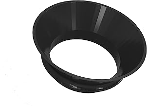 قمع جرعات اسبريسو 51 ملم، قمع قهوة مطبوع ثلاثي الأبعاد من البولي ايثيلين تيرفثالات آمن غذائيا يناسب فلتر القهوة