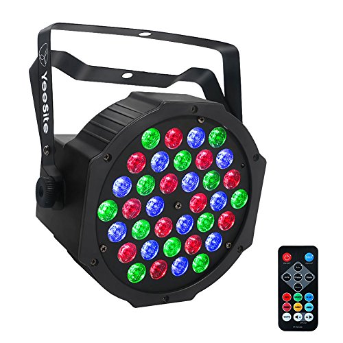 LED Par Lights, YeeSite 36W 36LEDs Stage Lights Sound Activated Auto Play