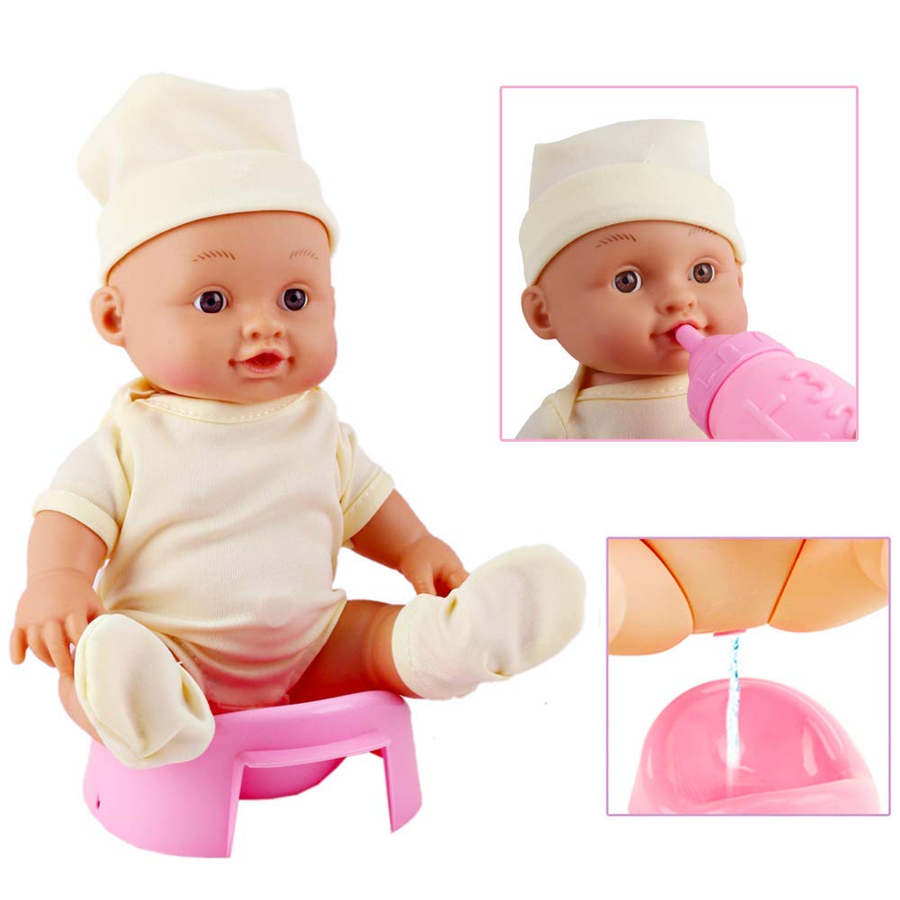 baby doll cot and highchair set