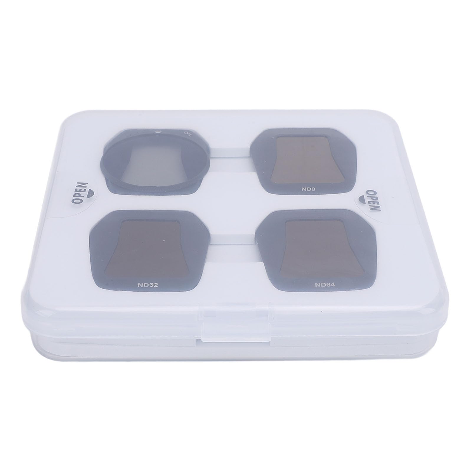 Filtri ND, ND8 ND32 ND64 CPL Set di 4 Filtri per Obiettivo Fotocamera Drone, Vetro Ottico HD Multistrato + Telaio in Lega di Alluminio, Accessori Drone per Drone AIR3s