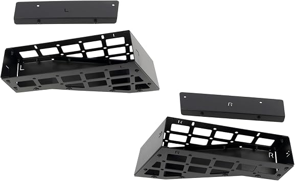 ITrims Trunk Organizer Modular Storage Molle Panel Shelf for Jeep Wrangler JK 4dr 2007-2018 Car Accessories Interior Luggage Carrier Rear Cargo Rack Basket Hanging Boards Aluminum Alloy Storage Box