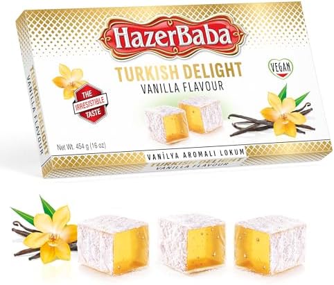 Hazerbaba Turkish Delight Plain - 1lb
