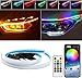 Car Headlight LED Strips Turn Signal, LEDCARE 24 Inch Exterior Car Lights with Dreamcolor Chasing, Flexible Waterproof LED Daytime Running Light with Wireless APP/Remote Control, 2-Pack